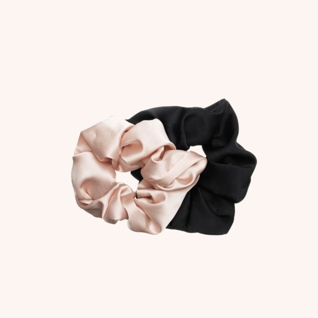 Satin Hair Scrunchie 2-p