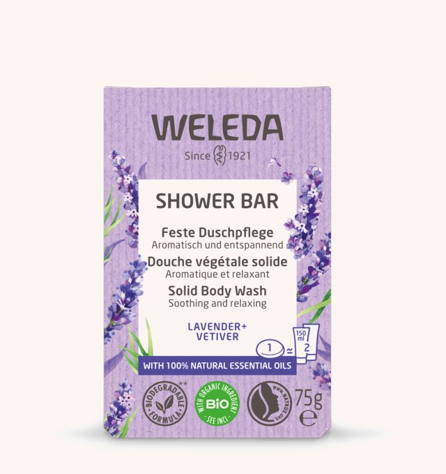Solid Body Wash Lavender + Vetiver Soap Solid Body Wash Lavender + Vetiver Soap